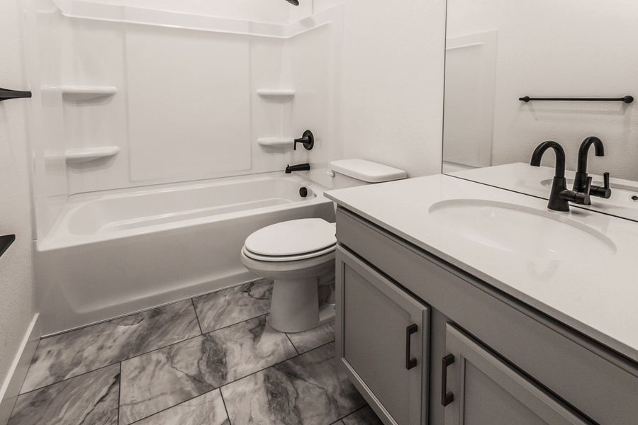 Representative furnished interior of a home built from the Morrison by Hartford Homes in Prairie Song, Windsor (Image 10).