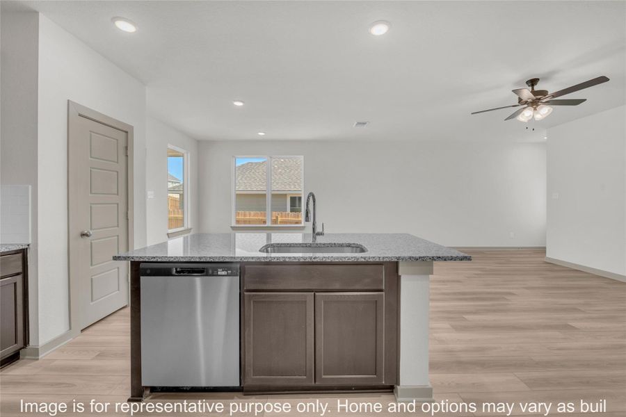 Furnished interior view inside a new home in Sterling Ridge, Huntsville (Image 5).
