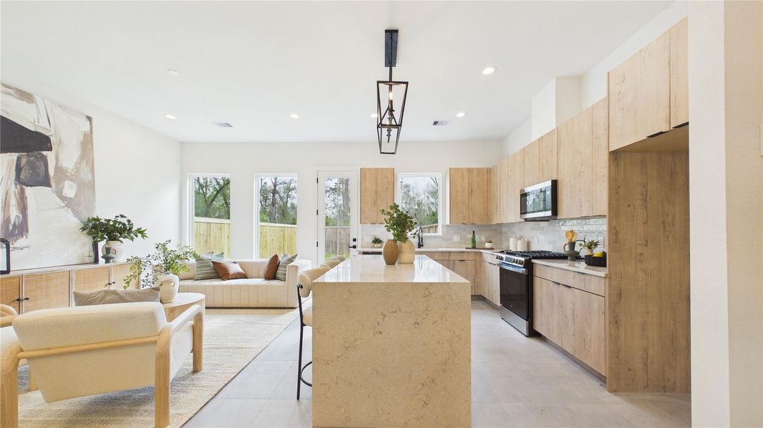 Furnished interior view inside a new home in Cebra Court, Houston (Image 16).