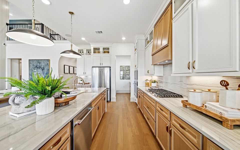 Furnished interior view inside a new home in Midline, Webster (Image 15).