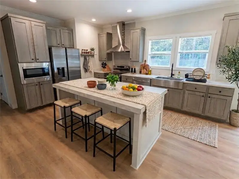 Furnished interior view inside a new home in , Gainesville (Image 4).