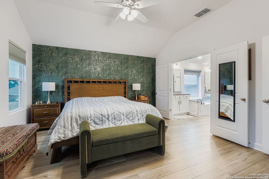 Furnished interior view inside a new home in , Spring Branch (Image 19).