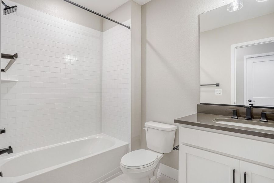 Furnished interior view inside a new home in Solterra, Lakewood (Image 4).