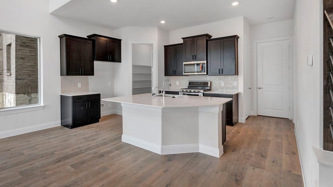 Furnished interior view inside a new home in Mustang Square, Plano (Image 5).
