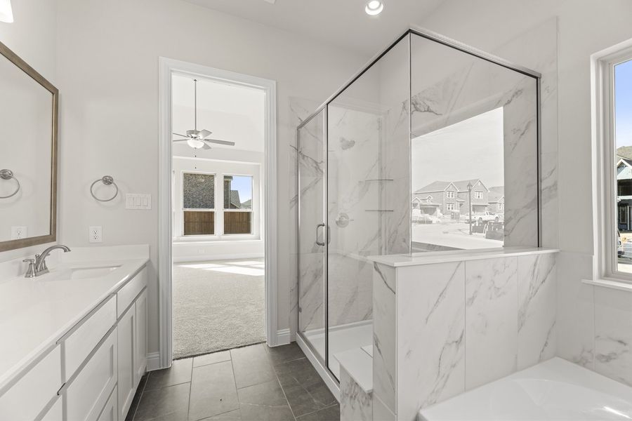 Representative furnished interior of a home built from the Kerrville by Windsor Homes in Anna Town Square, Anna (Image 13).