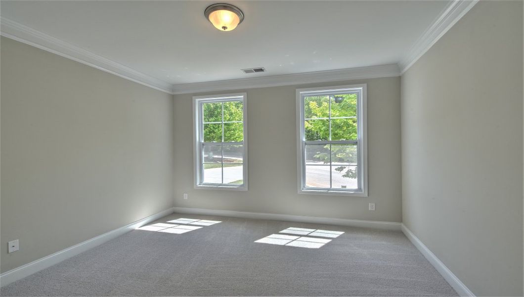Representative unfurnished interior of a home built from the ARLINGTON DRHe by D.R. Horton in Valley View, Waynesville (Image 28).