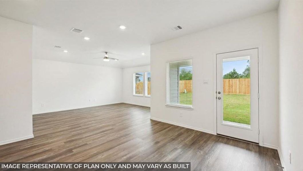 Spacious, unfurnished interior of a new home in Newport Pointe, Crosby (Image 10).