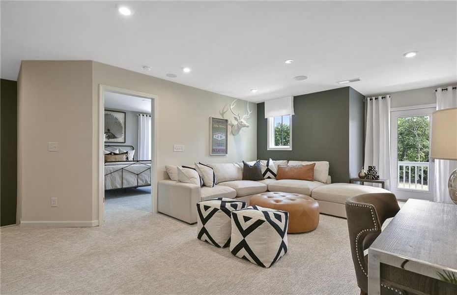 Furnished interior view inside a new home in Oakwood, Cumming (Image 5).
