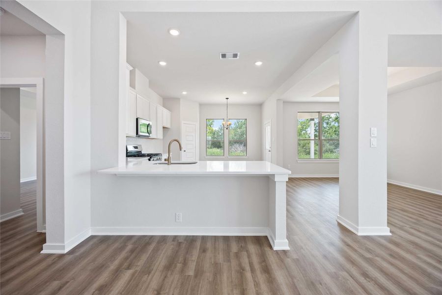 Furnished interior view inside a new home in , Sealy (Image 5).