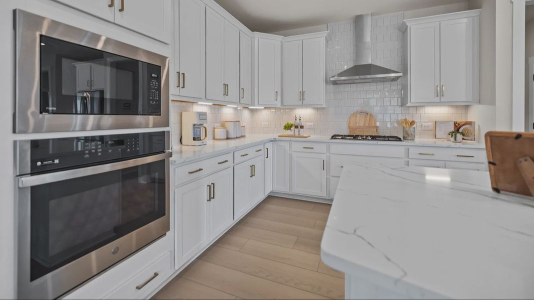 The Stonefield Plan by DRB Homes in McBride Indian Trail, NC - Kitchen The Stonefield Plan by DRB Homes in McBride Indian Trail, NC - Kitchen