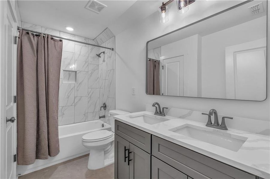 Furnished interior view inside a new home in , Emerson (Image 34).