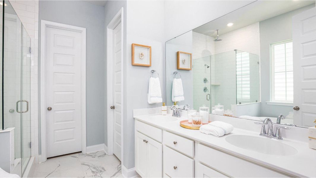 Furnished interior view inside a new home in Sweetgrass at Summers Corner, Summerville (Image 4). Furnished interior view inside a new home in Sweetgrass at Summers Corner, Summerville (Image 4).
