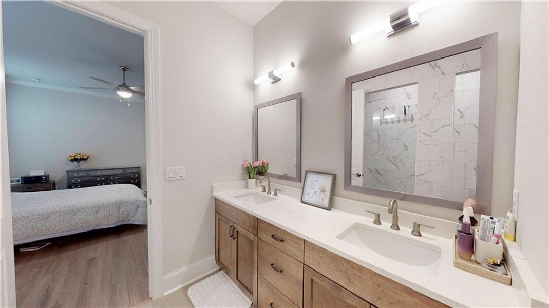 Furnished interior view inside a new home in , Peachtree Corners (Image 10).
