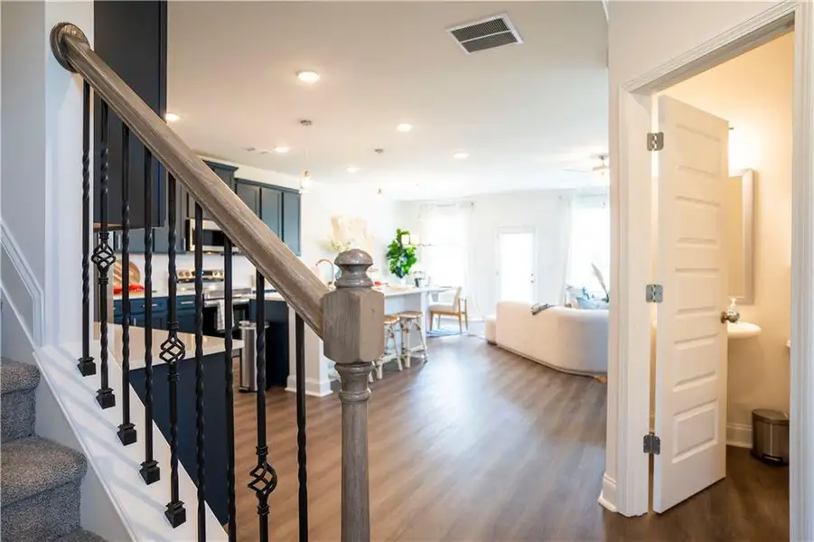 Furnished interior view inside a new home in Somerset at Riverbrook, Gainesville (Image 7).