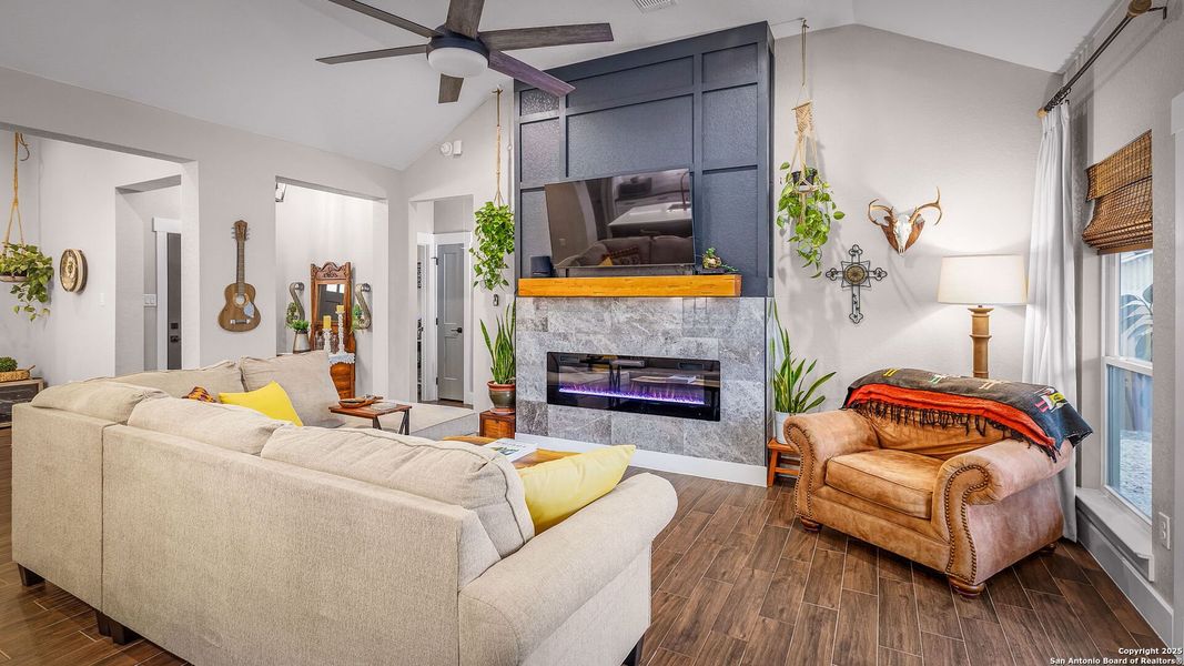 Furnished interior view inside a new home in , Spring Branch (Image 13).