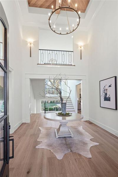 Furnished interior view inside a new home in , Canton (Image 12).