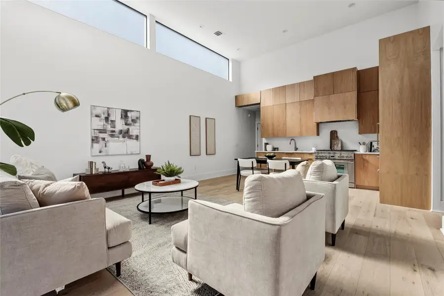 Furnished interior view inside a new home in , Austin (Image 3).