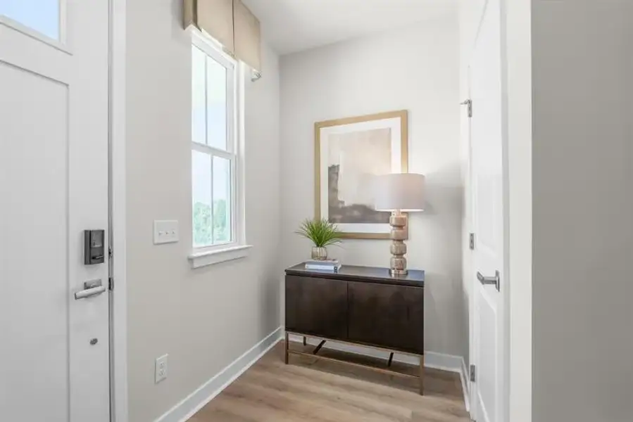 Representative furnished interior of a home built from the Silverleaf by Ryan Homes in Sterling Oaks Signature Series, Ash (Image 43). Representative furnished interior of a home built from the Silverleaf by Ryan Homes in Sterling Oaks Signature Series, Ash (Image 43).