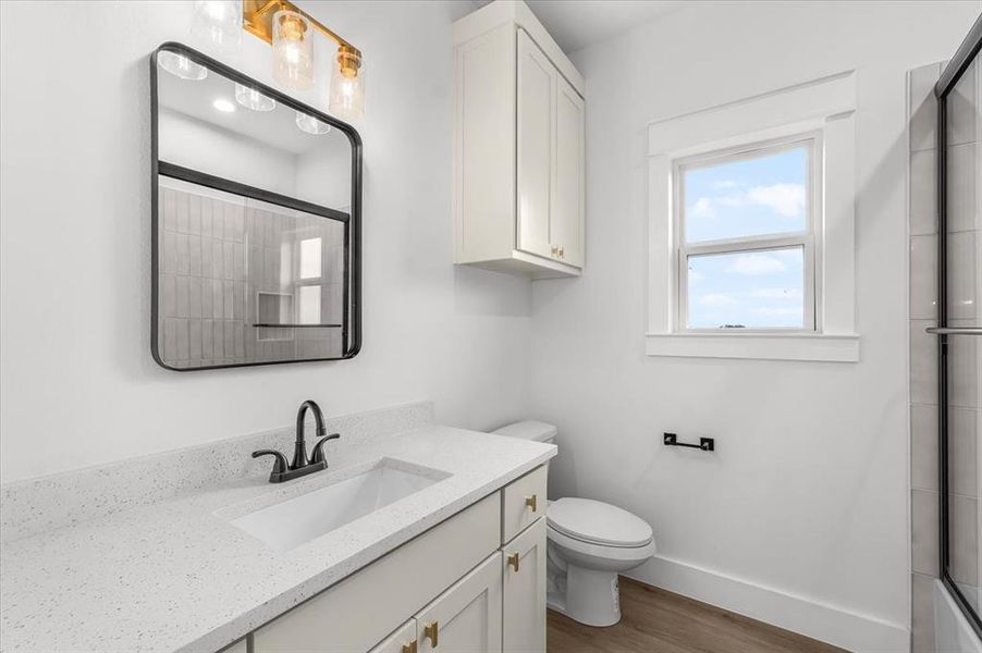 Furnished interior view inside a new home in , Fort Worth (Image 16).