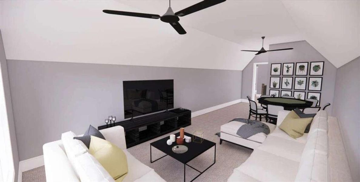 Furnished interior view inside a new home in , Carrollton (Image 15).