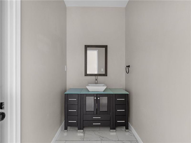 Furnished interior view inside a new home in , Atlanta (Image 7).