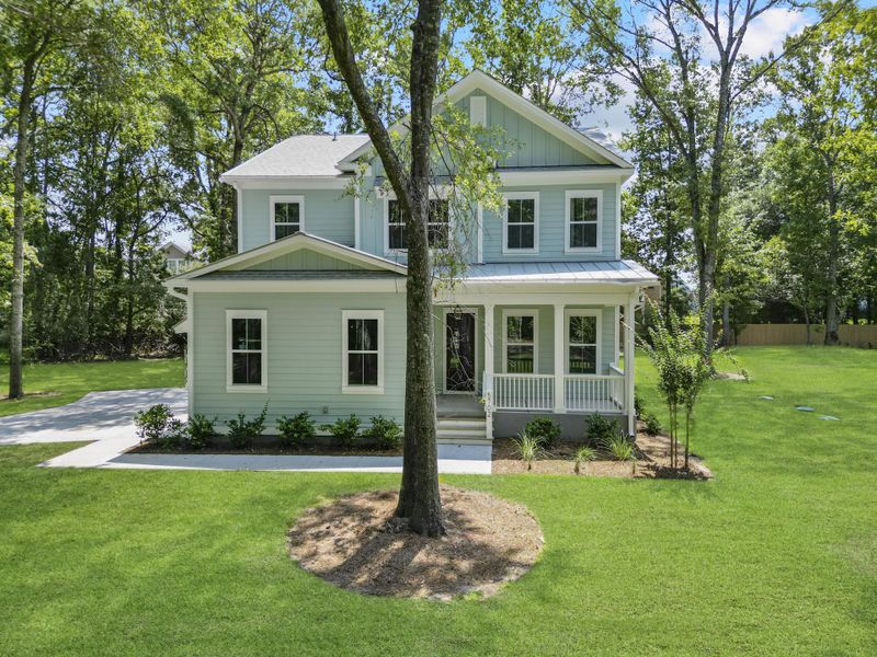 Front exterior of a new home in , Hollywood, SC, highlighting curb appeal (Image 26). Front exterior of a new home in , Hollywood, SC, highlighting curb appeal (Image 26).