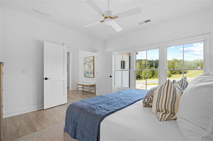 Furnished interior view inside a new home in Foxhall Residences, Douglasville GA, Douglasville (Image 12).