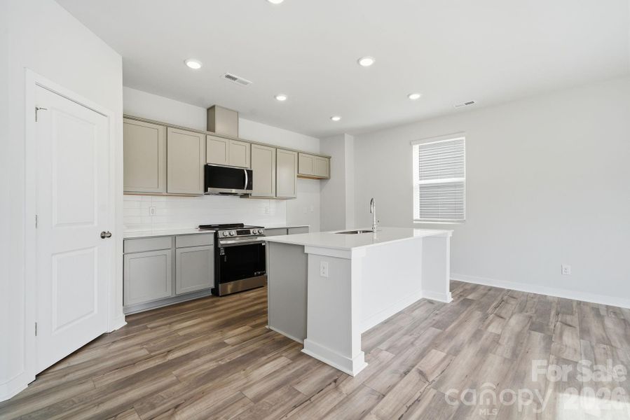 Furnished interior view inside a new home in The Meadows at Asbury Ridge, York (Image 9).