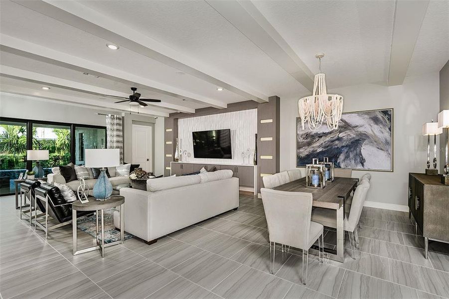 Furnished interior view inside a new home in Cresswind Lakewood Ranch, Lakewood Ranch (Image 16). Furnished interior view inside a new home in Cresswind Lakewood Ranch, Lakewood Ranch (Image 16).