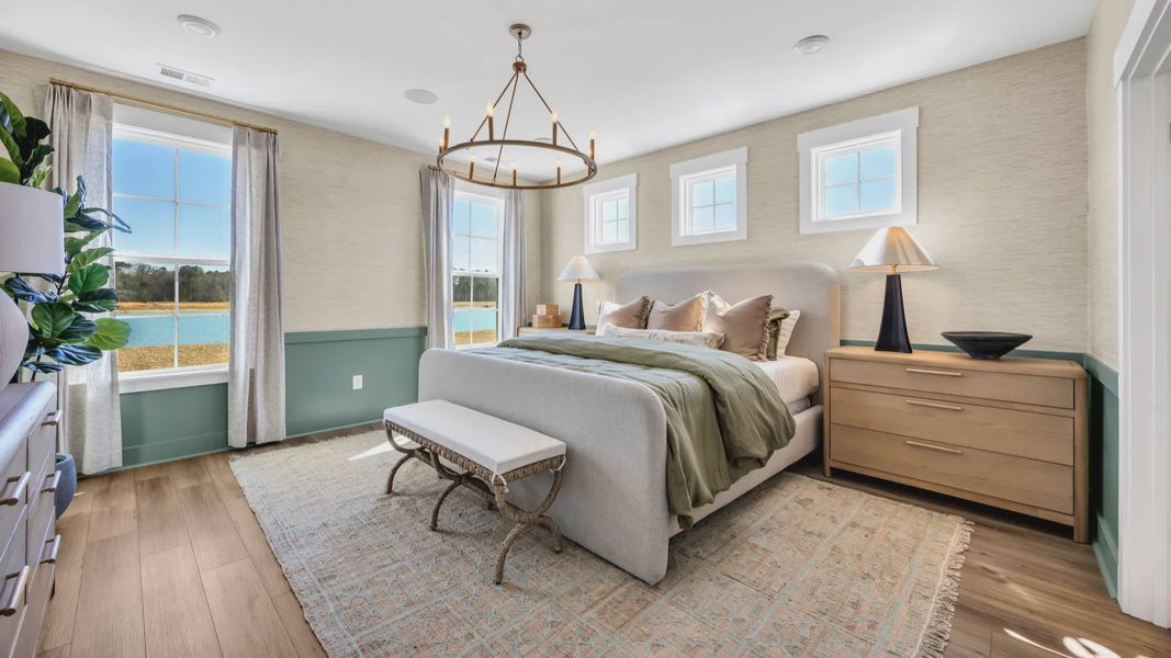 Furnished interior view inside a new home in Chestnut Farms, Longs (Image 11).