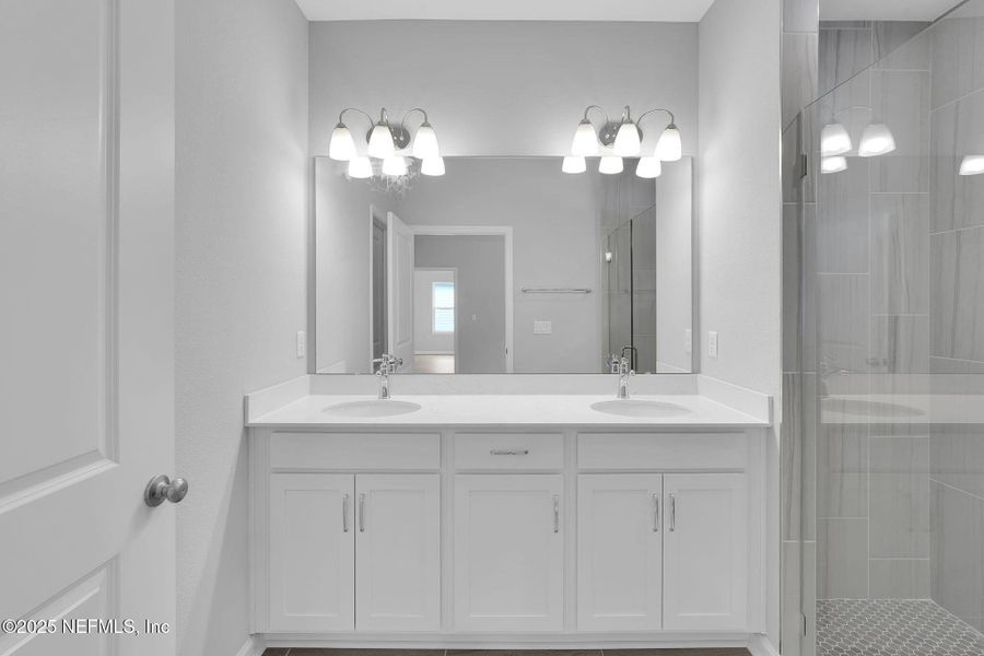 Furnished interior view inside a new home in Landing at Olde Florida, St. Augustine (Image 6).