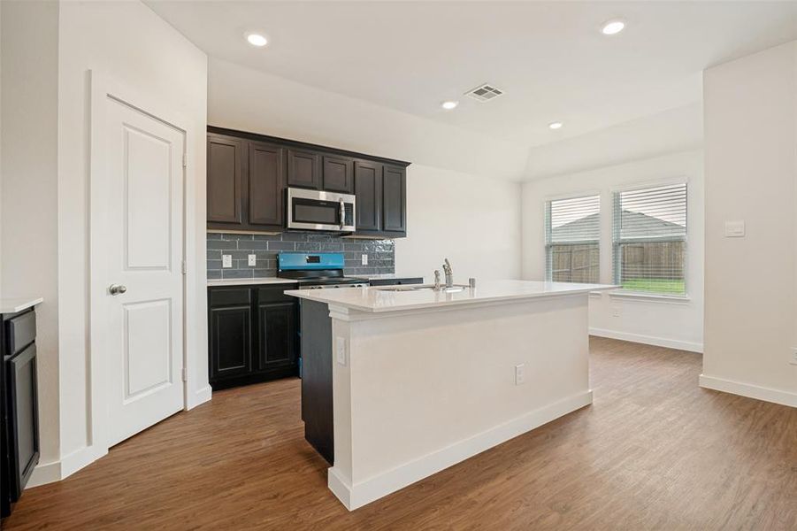 Furnished interior view inside a new home in Waverly Estates, Josephine (Image 10).