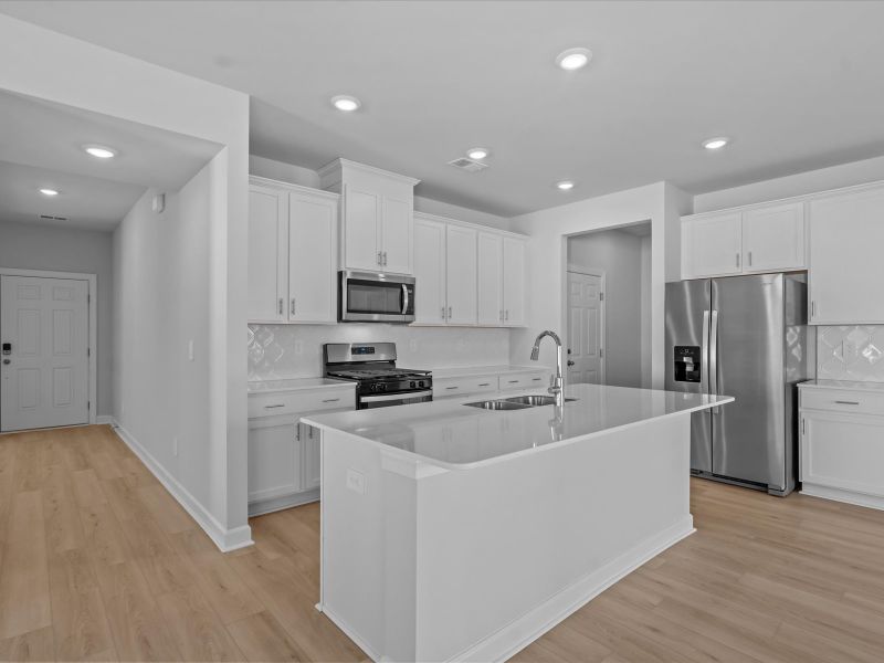 Furnished interior view inside a new home in Maxwell Commons, Easley (Image 4).
