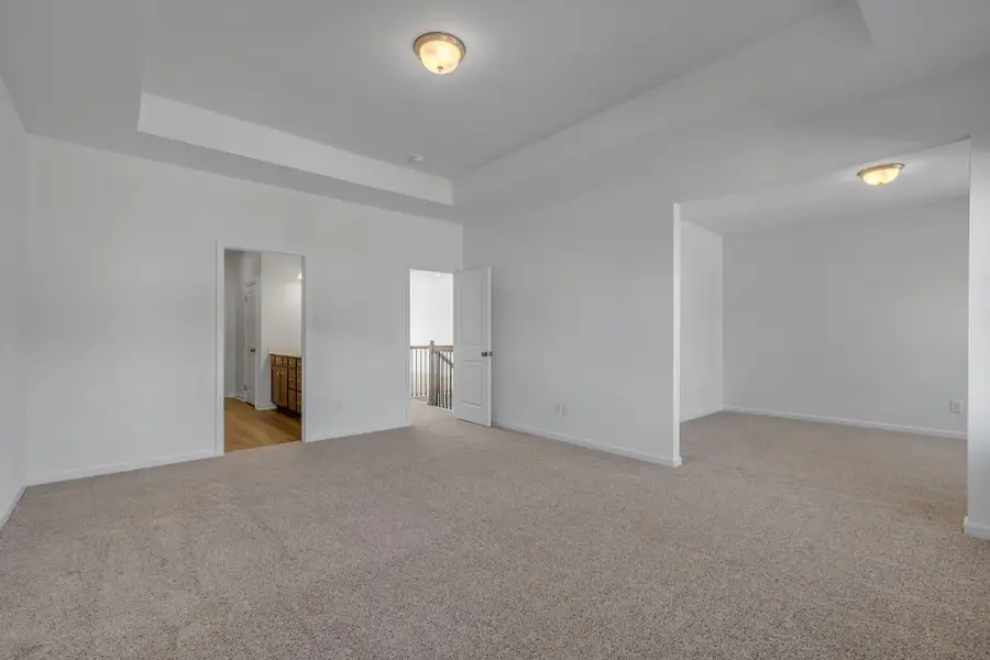 Primary suite with sitting room!