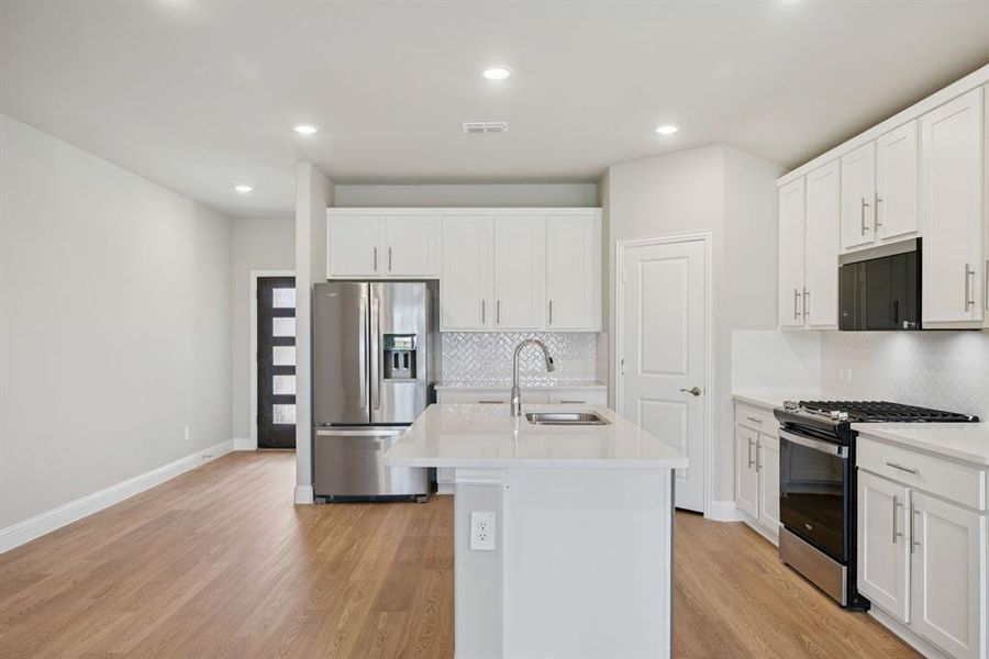 Photo is not of the actual home, but is an inspirational photo of builder’s model home and may depict options, furnishings, and/or decorator features that are not included.