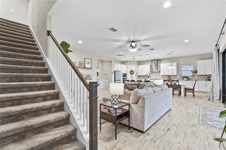 Furnished interior view inside a new home in , Parrish (Image 54).