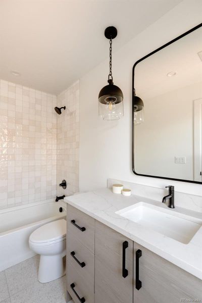 Furnished interior view inside a new home in , Denver (Image 14).