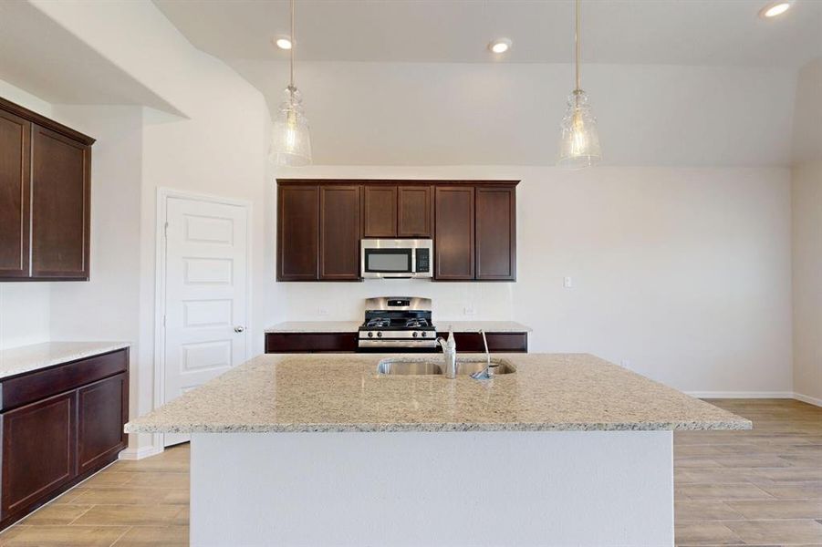 Furnished interior view inside a new home in Kings Way, Denton (Image 12).