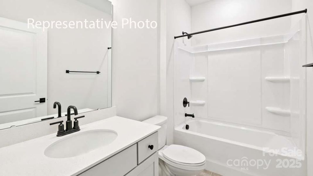 Furnished interior view inside a new home in Sanctuary at Southgate, Indian Trail (Image 11).