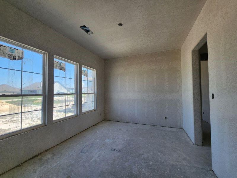 In-progress construction of a new home in Rocky Top, Krum, TX (Image 4).