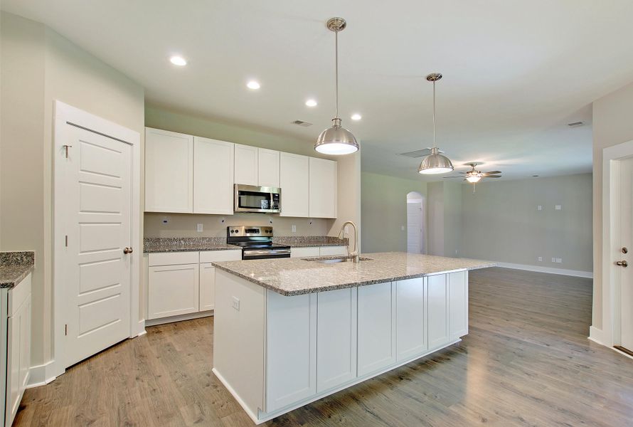 Furnished interior view inside a new home in Creek Pointe, Moncks Corner (Image 6).