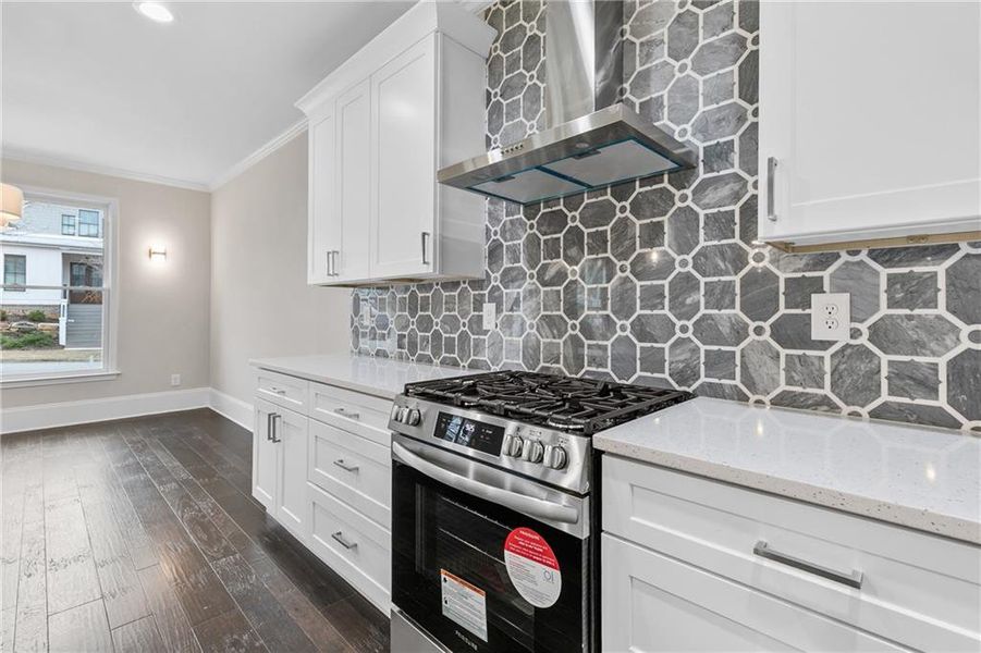 Furnished interior view inside a new home in , Covington (Image 4).