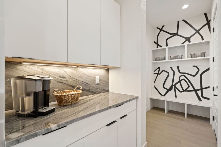 Representative furnished interior of a home built from the 4 by Trumark Homes in RainDance, Windsor (Image 12).