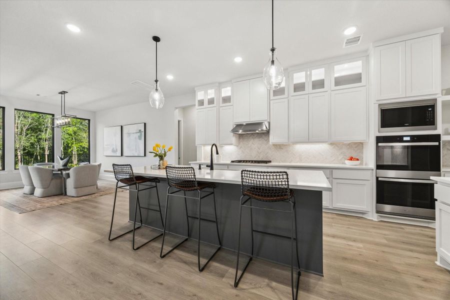 Furnished interior view inside a new home in , Fulshear (Image 10).