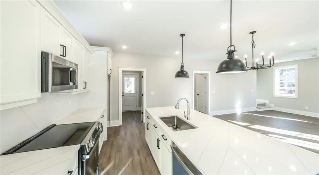 Furnished interior view inside a new home in , Bowdon (Image 6). Furnished interior view inside a new home in , Bowdon (Image 6).