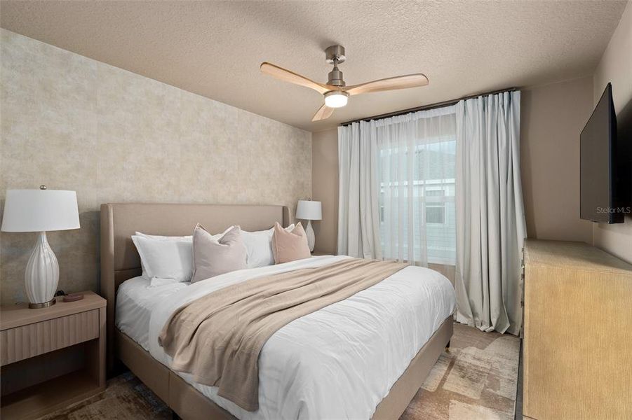 Furnished interior view inside a new home in Windsor Cay Resort, Clermont (Image 39).