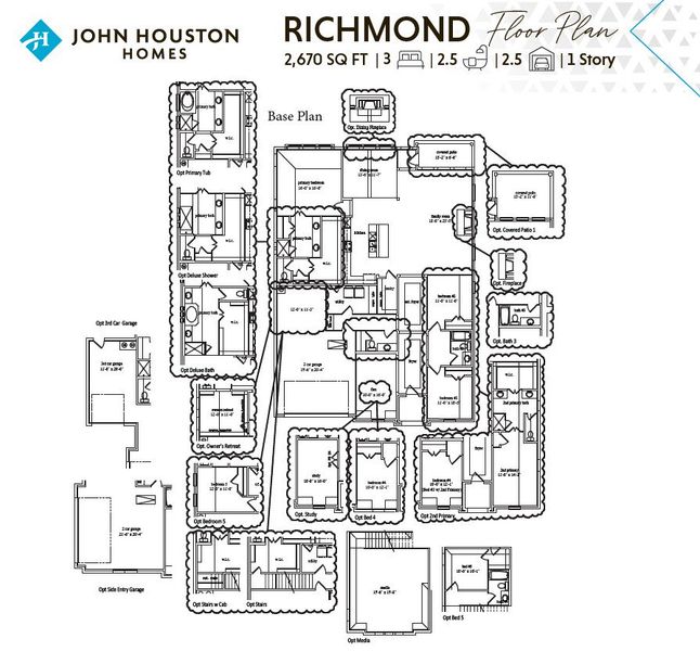 2D floor plan layout of this home in Callan Village, Lorena, TX (Image 3). 2D floor plan layout of this home in Callan Village, Lorena, TX (Image 3).