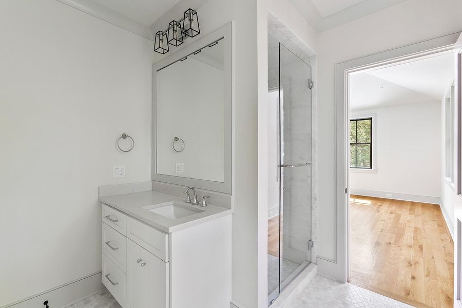Furnished interior view inside a new home in , Johns Island (Image 8).