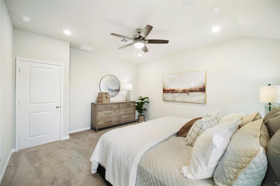 Sample photo of completed home with similar floor plan. As-built color and selections may vary.