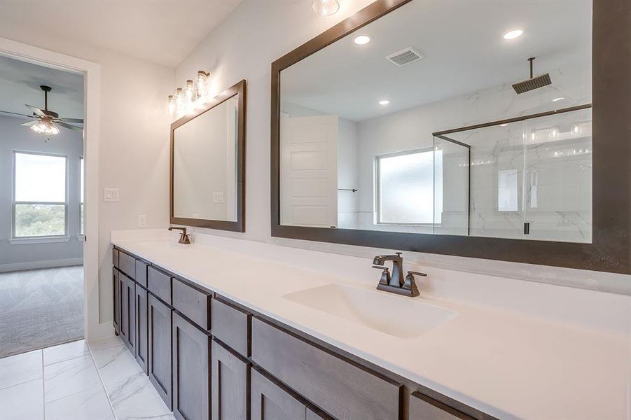 Furnished interior view inside a new home in Talon Hills, Fort Worth (Image 3). Furnished interior view inside a new home in Talon Hills, Fort Worth (Image 3).
